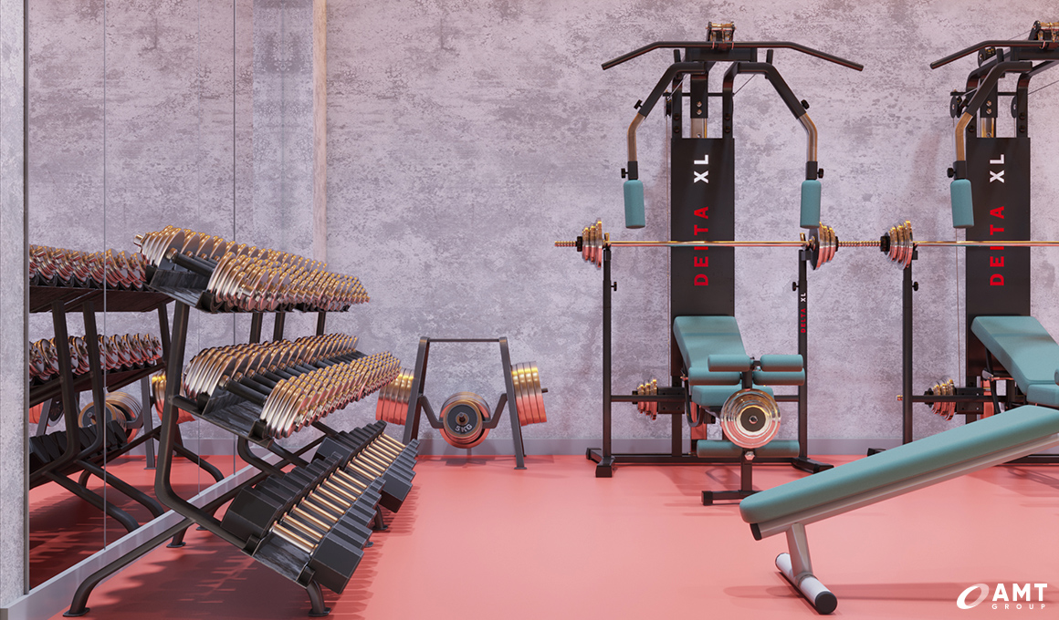 Спортивный комплекс — тренажерный зал
