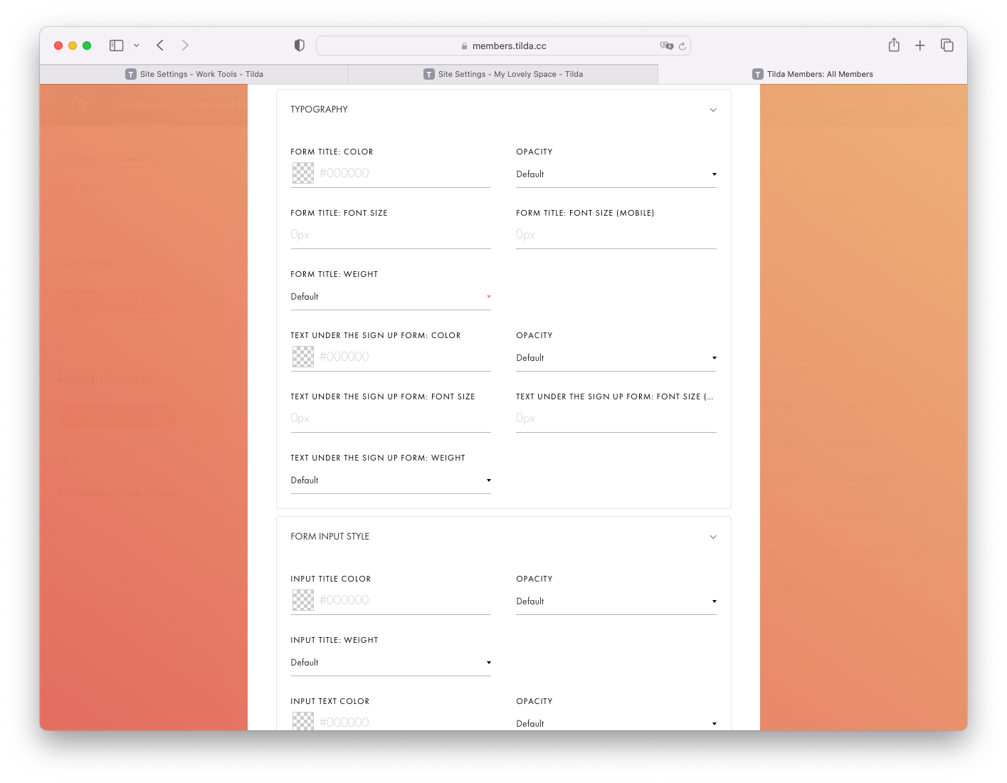How To Manage Memberships And User Accounts │ Tilda Help Center