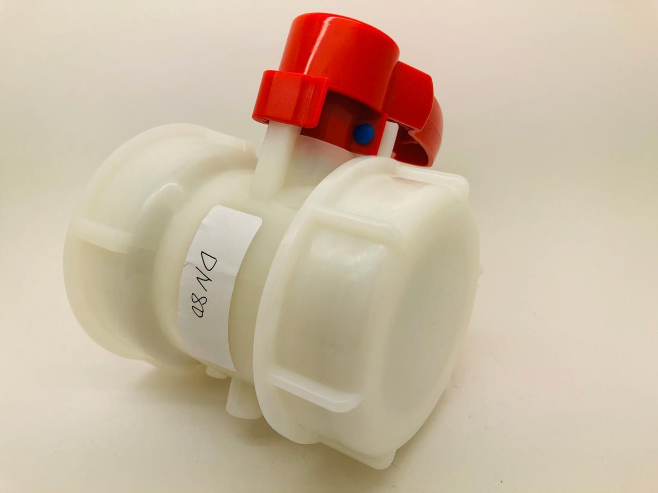 Новый Кран для Еврокуба типа баттерфляй DN80 O 100mm