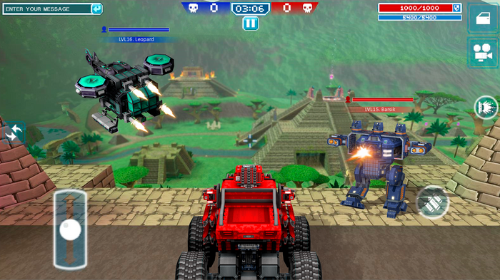 Blocky Cars gameplay