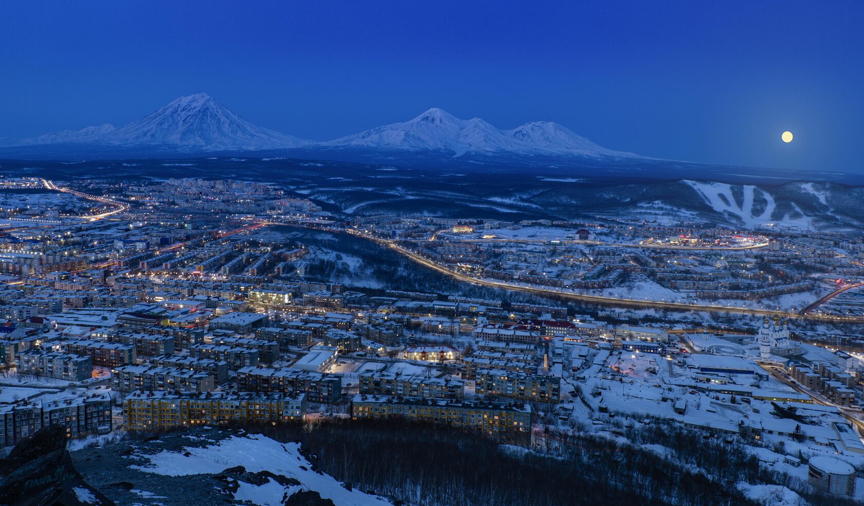 Камчатка с высоты 