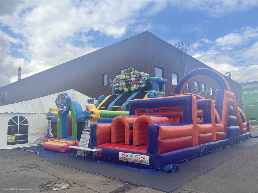 батут для корпоративного мероприятия в аренду