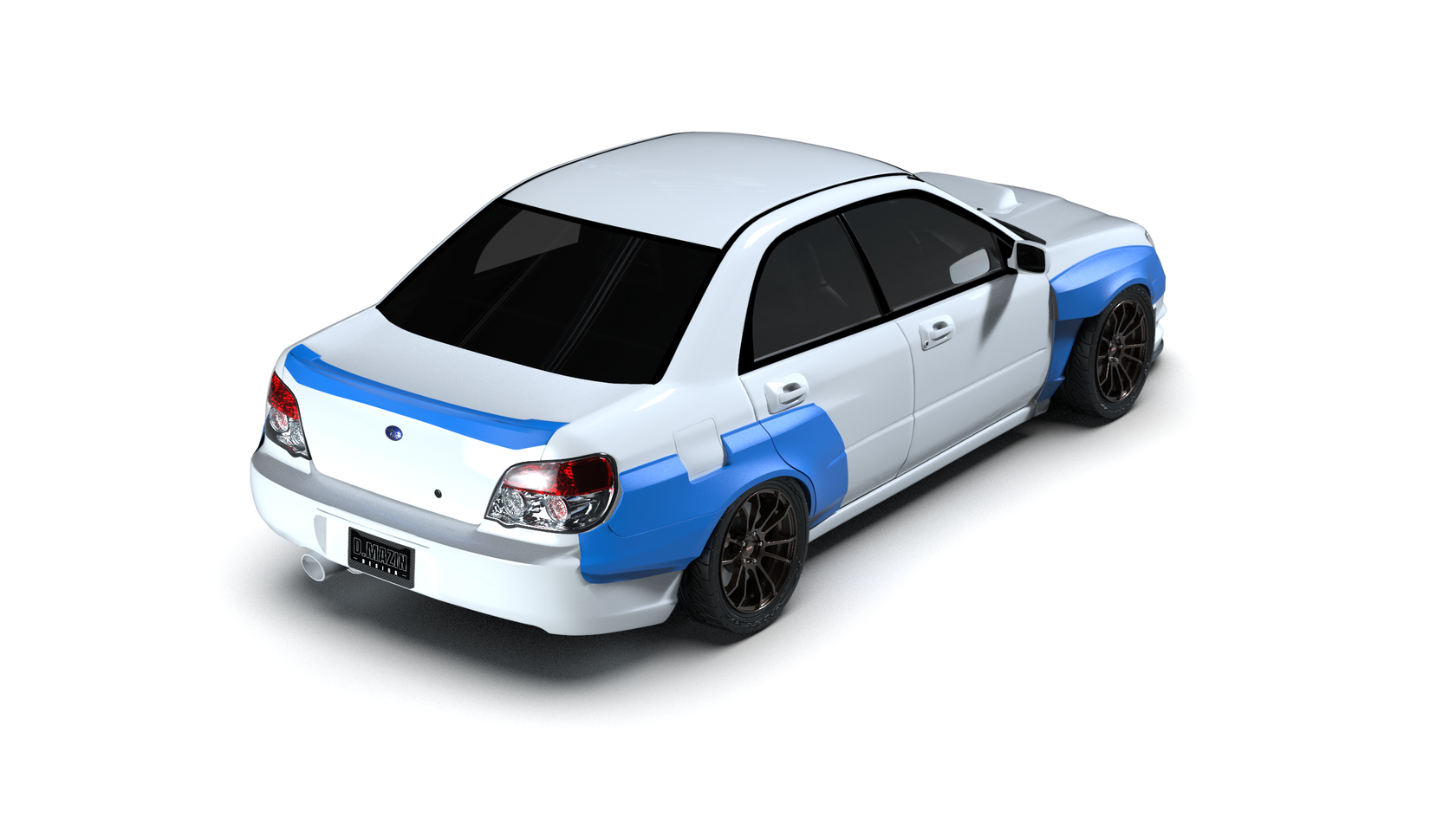 Boot Spoiler SUBARU IMPREZA WRX (GDA) / WRX STI (GDB) 00-03