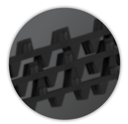 сотовая структура гусеницы