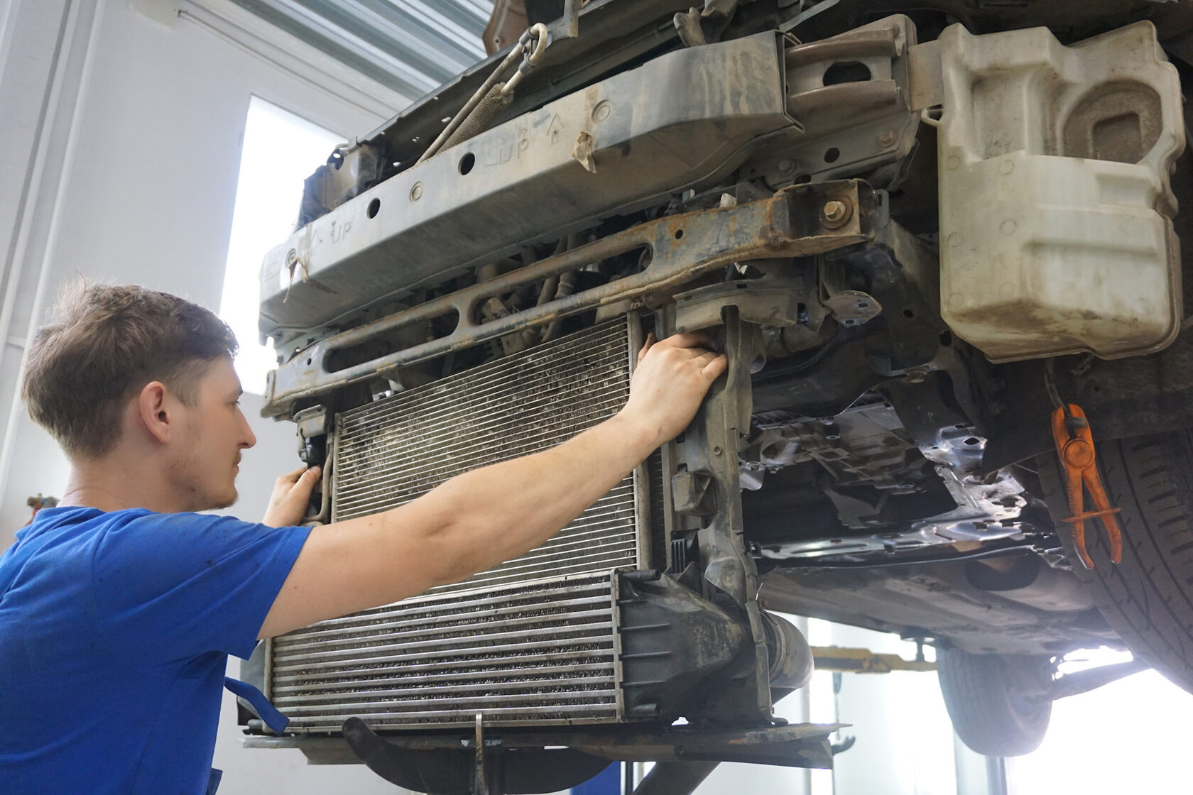 Дополнительный радиатор акпп volvo xc70 КарЛайн.ру