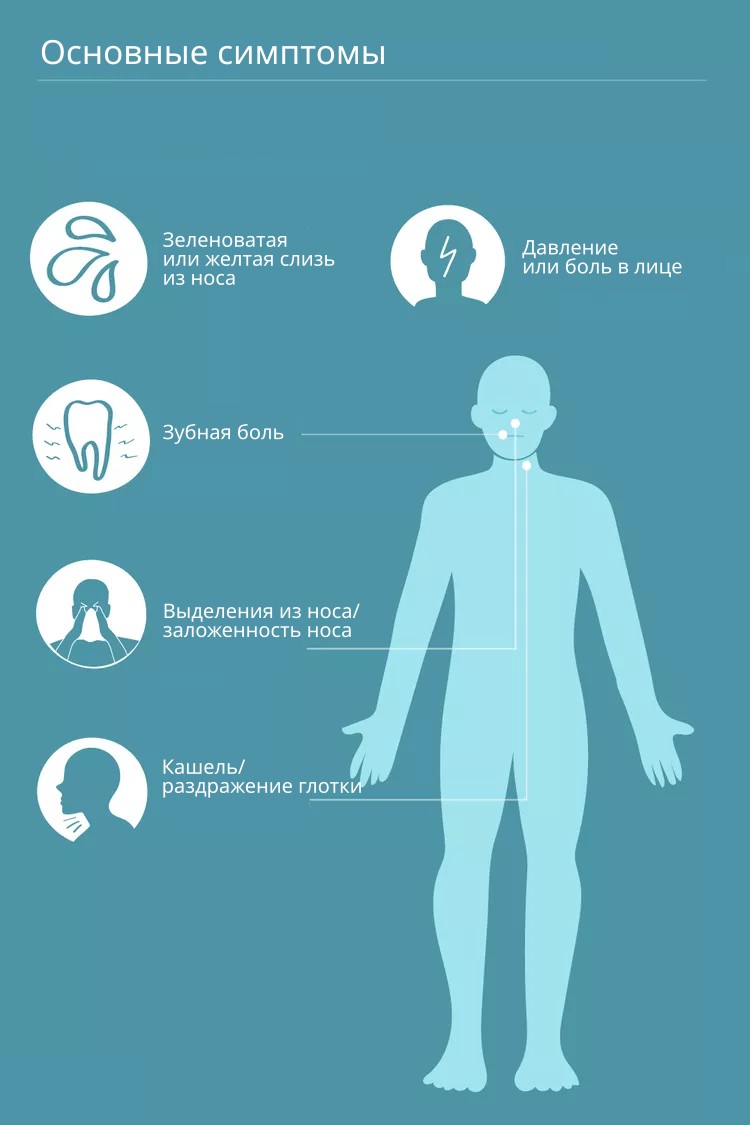 Острый и хронический синусит у взрослых: частые симптомы и лечение