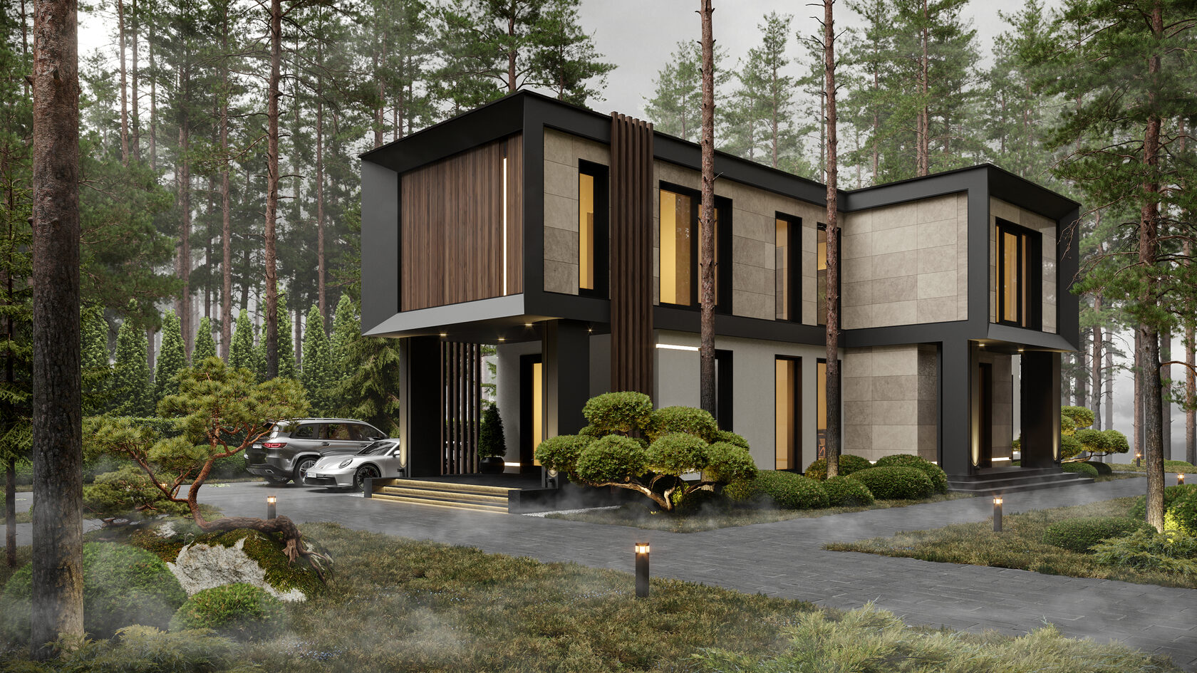 частный дом кирпич