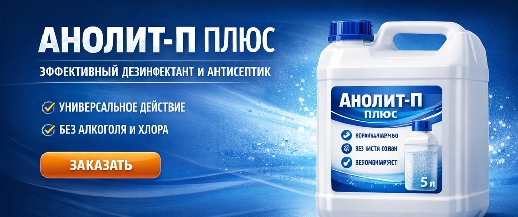 Анолит-П Плюс в канистрах 5 л