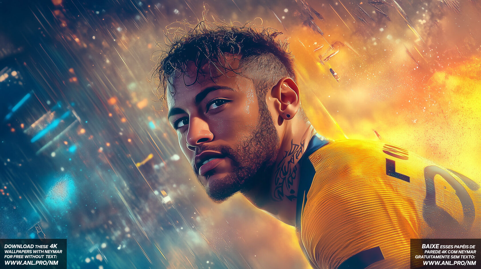 Neymar Jr. papéis de parede para pc 4k 2k 1080p