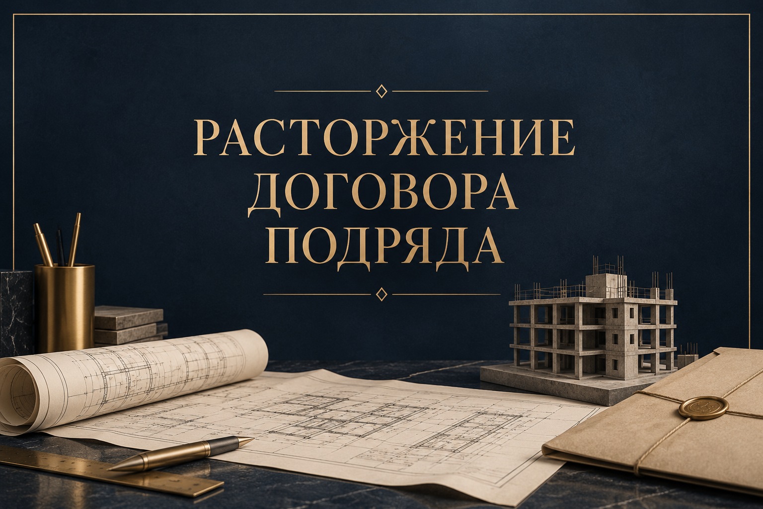 Расторжение договора подряда: как зафиксировать нарушения и потребовать возврат аванса