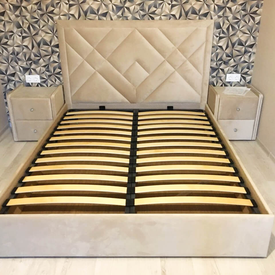 Кровать геометрия