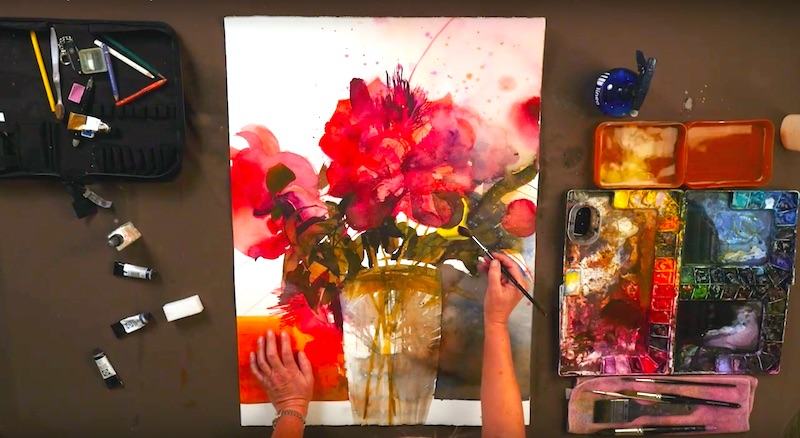 Flowers in a Vase