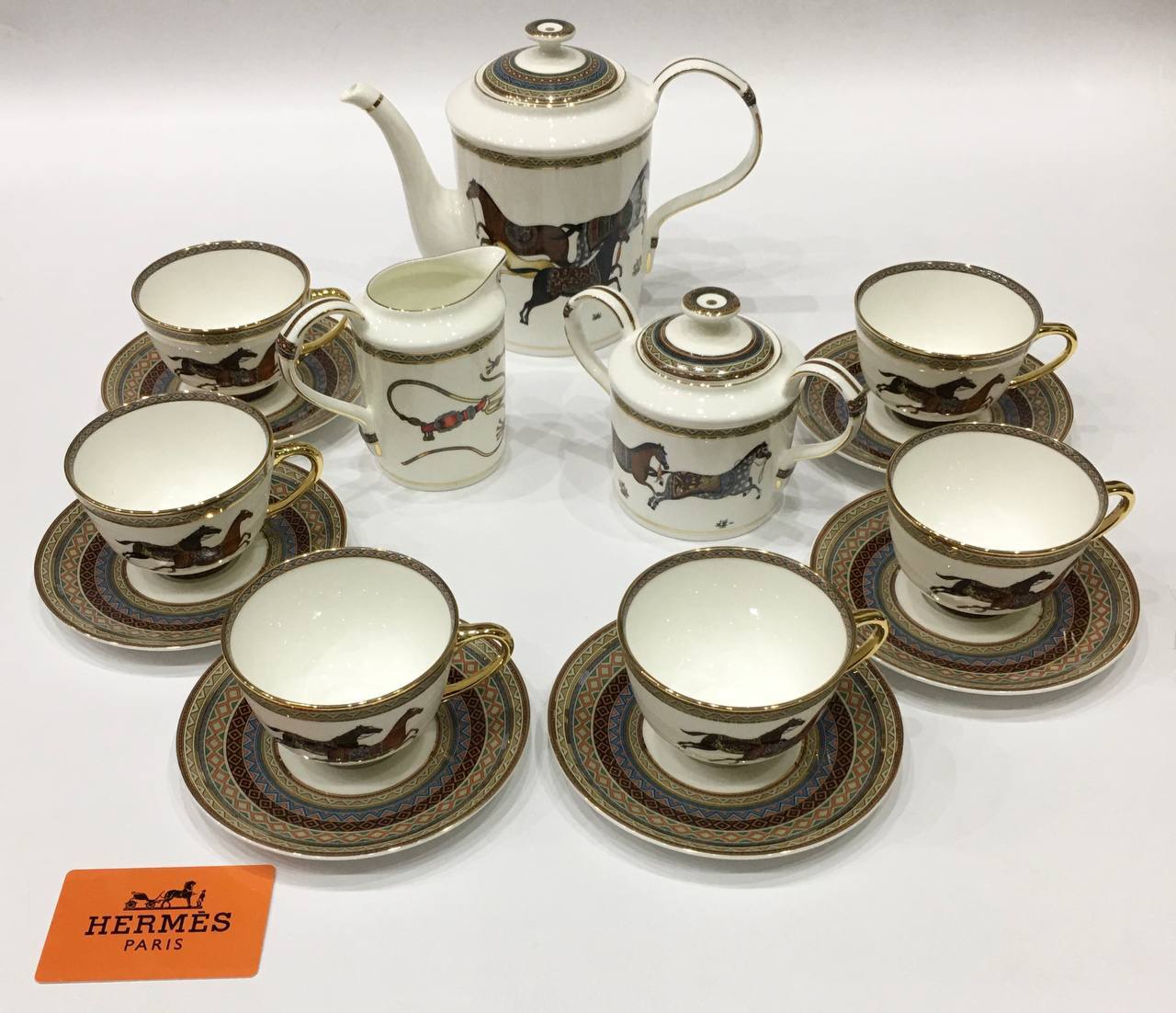 hermes чайный сервиз