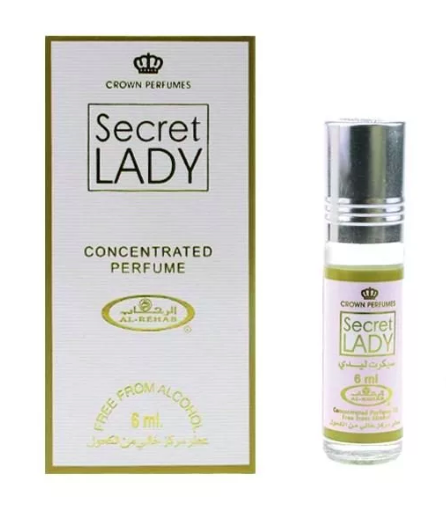 Секрет леди 100. Духи al Rehab Secret Lady. Al Rehab zahrat оригинал леди Сикрет. ДЕЗ. Secret Lady (al-Rehab) 6мл. Secret Lady духи арабские.