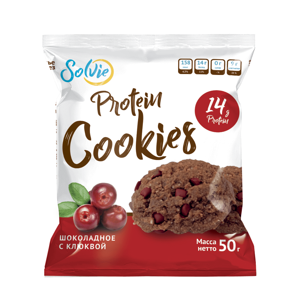 Печенье Solvie Protein cookies