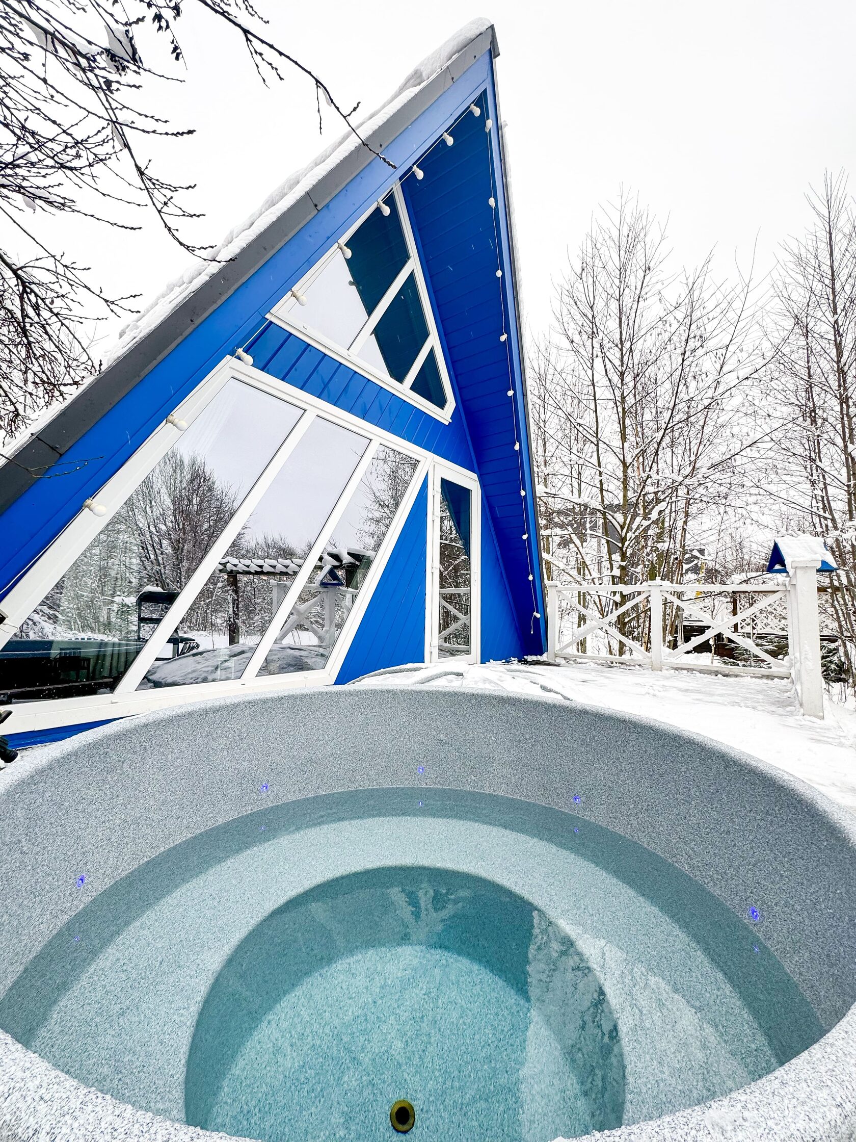 А у реки, глэмпинг