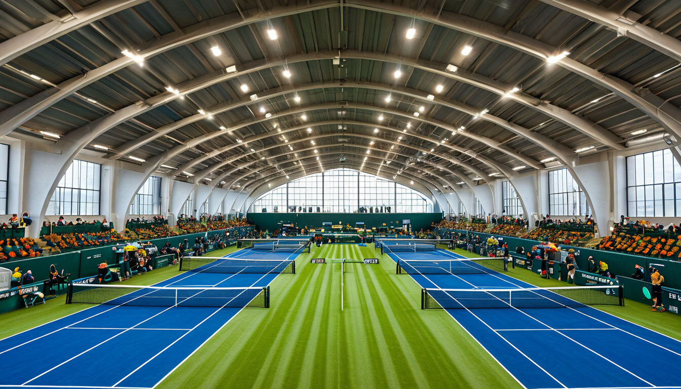 Снять корт для большого тенниса