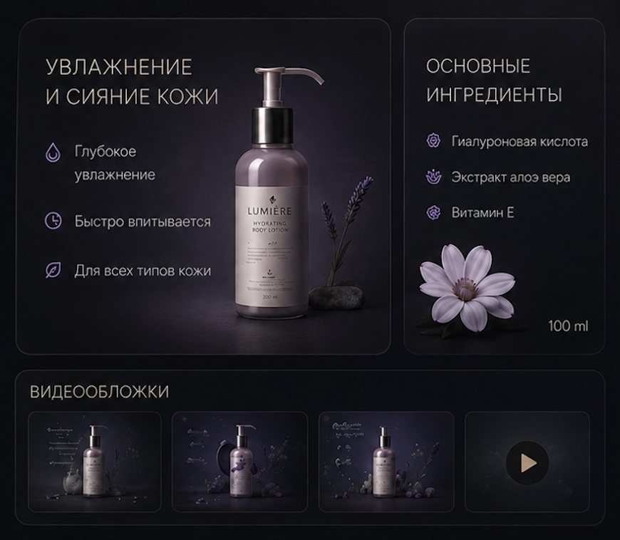 Интерфейс ИИ-Контент-мастера
