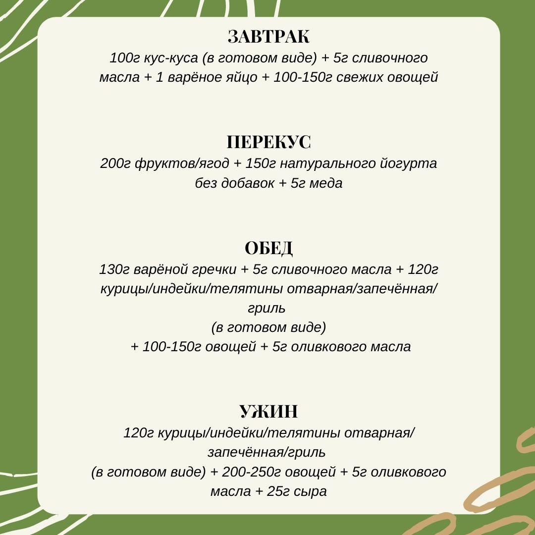 PINS.MENU Программы питания для похудения