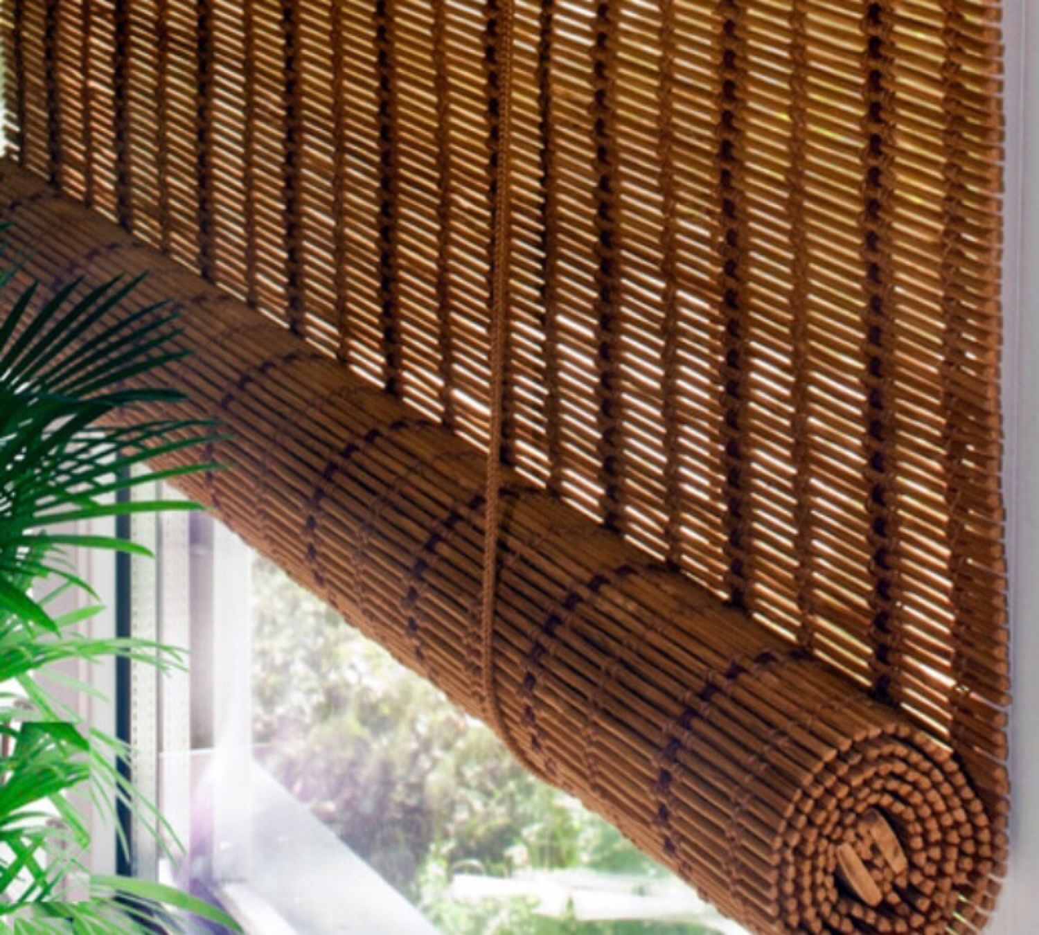 Рулонная штора Эскар бамбуковые