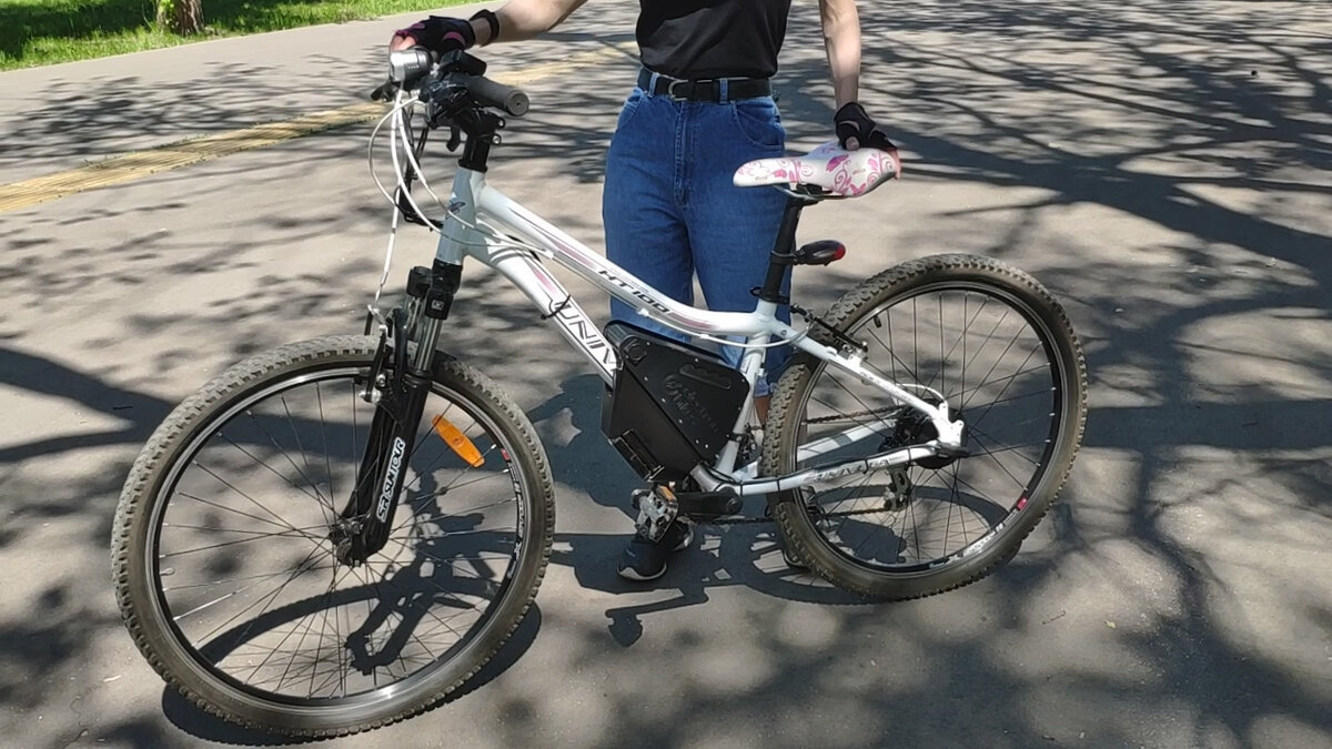 Женский электровелосипед российской сборки с запасом хода до 70 км