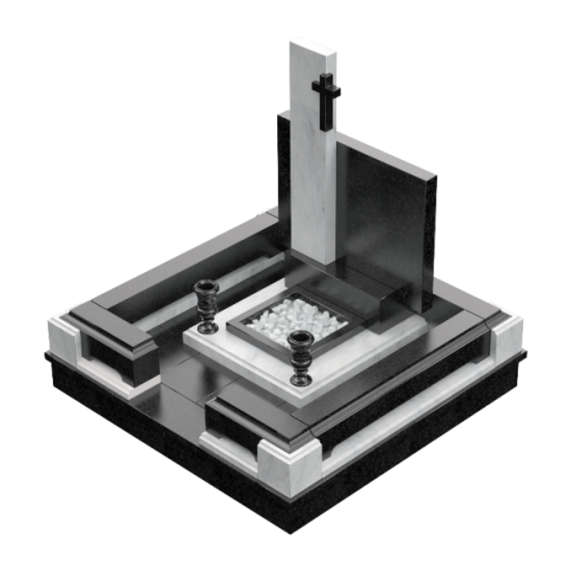 Комплекс на могилу из гранита