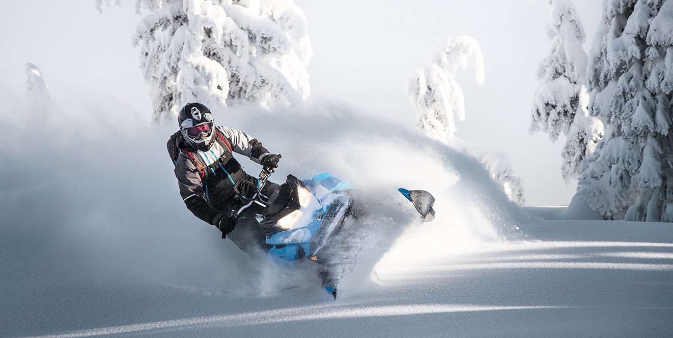 Ski Doo Freeride 154 в горах