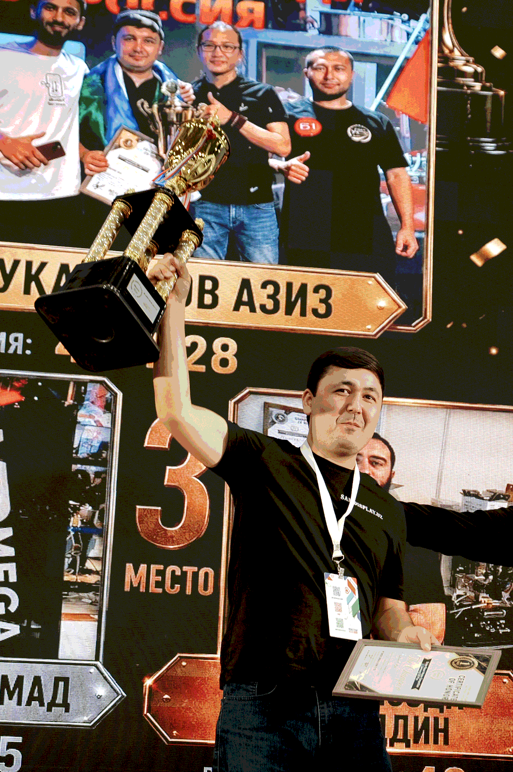 1st — Abdulkarimov Aziz