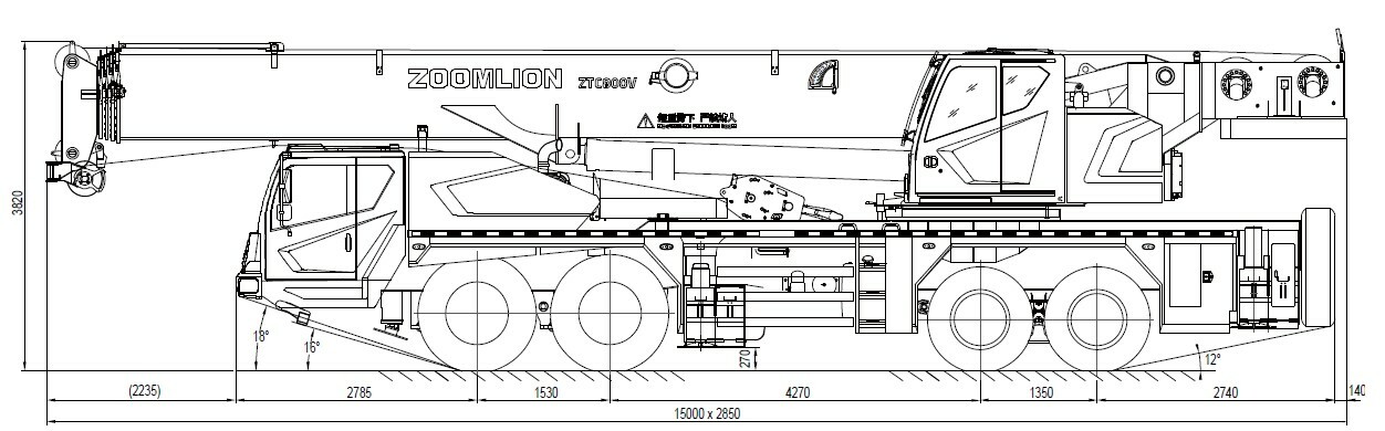 Размер 800. Автокран Zoomlion ztc800. Автокран ztc800 габариты. Кран Zoomlion ztc800v. Zoomlion ztc800v552.