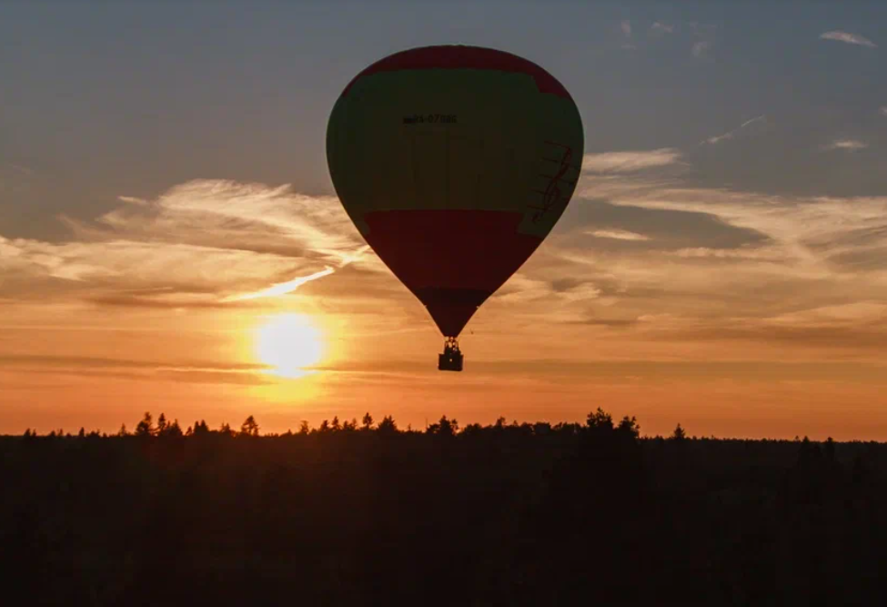 Романтичный полёт на воздушном шаре