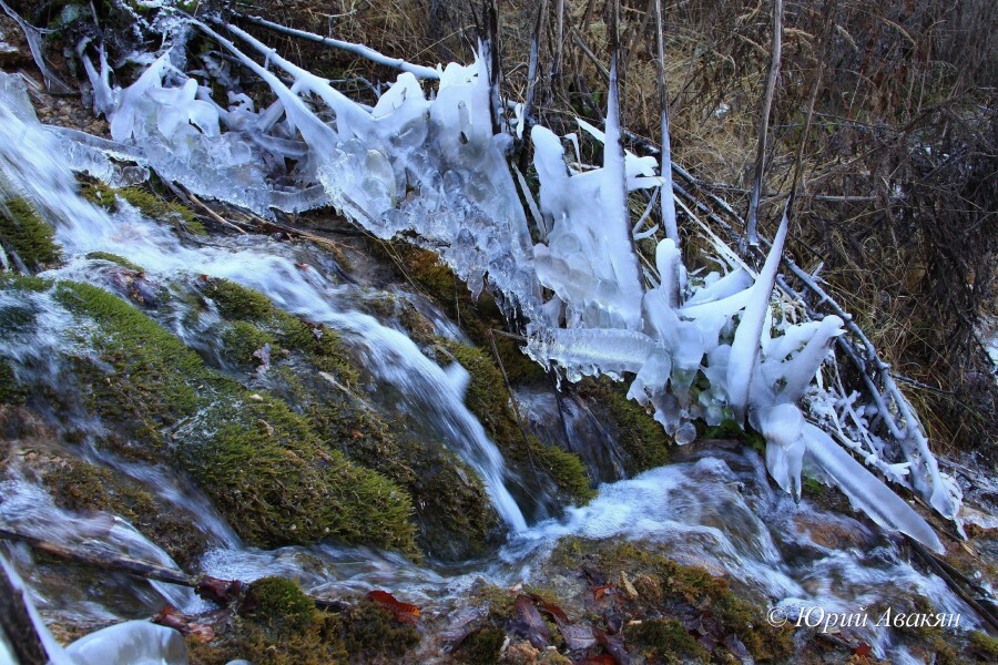 Царские водопады зимой (4)