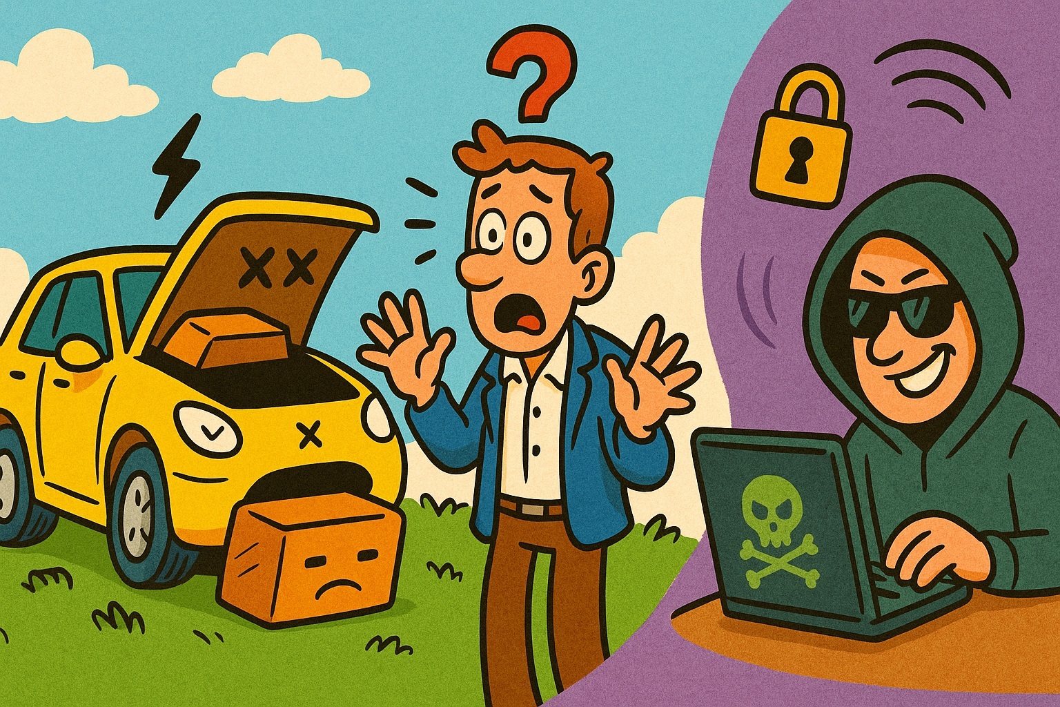 Блокировка порше