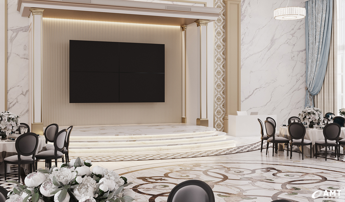 Банкетный зал дома торжеств Prince Palace