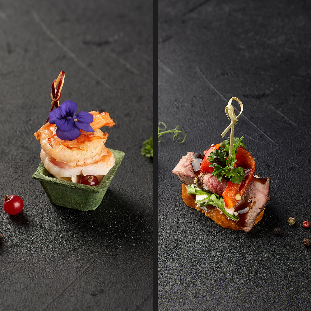 Бокс с канапе от фурсет