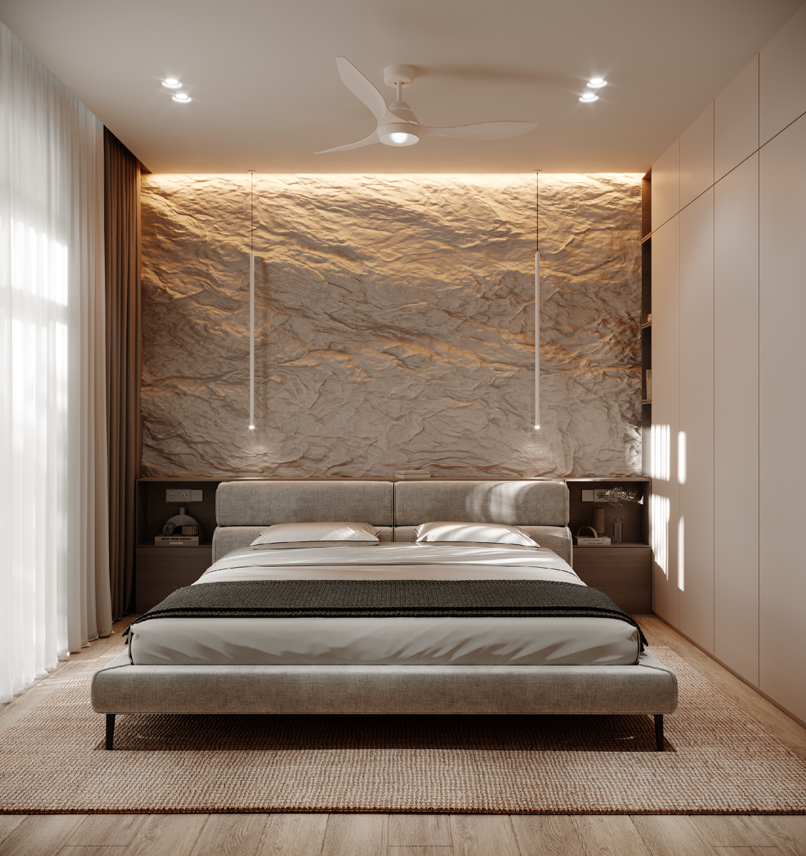 Бежевый цвет в дизайне интерьера является очень модным вариантом для окраски стен, оформлении фасадов мебели и кухни.