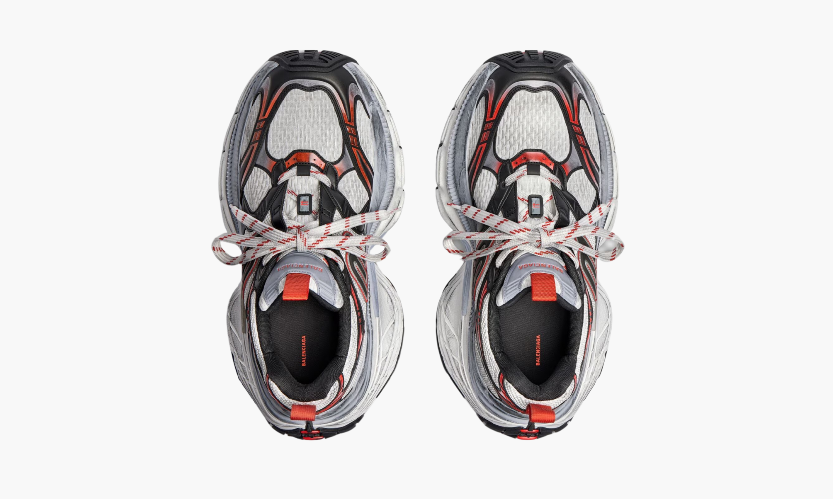 Купить Balenciaga 10XL Sneaker Grey White Red - 100% оригинал