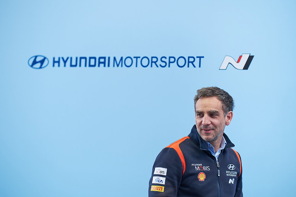 Руководитель Hyundai Motorsport Сирил Абитебуль, ралли Португалия 2024