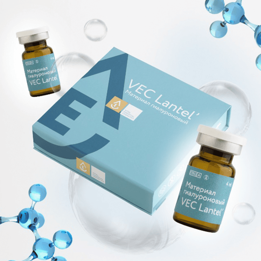 Препарат VEC Lantel для биоревитализации шеи и декольте