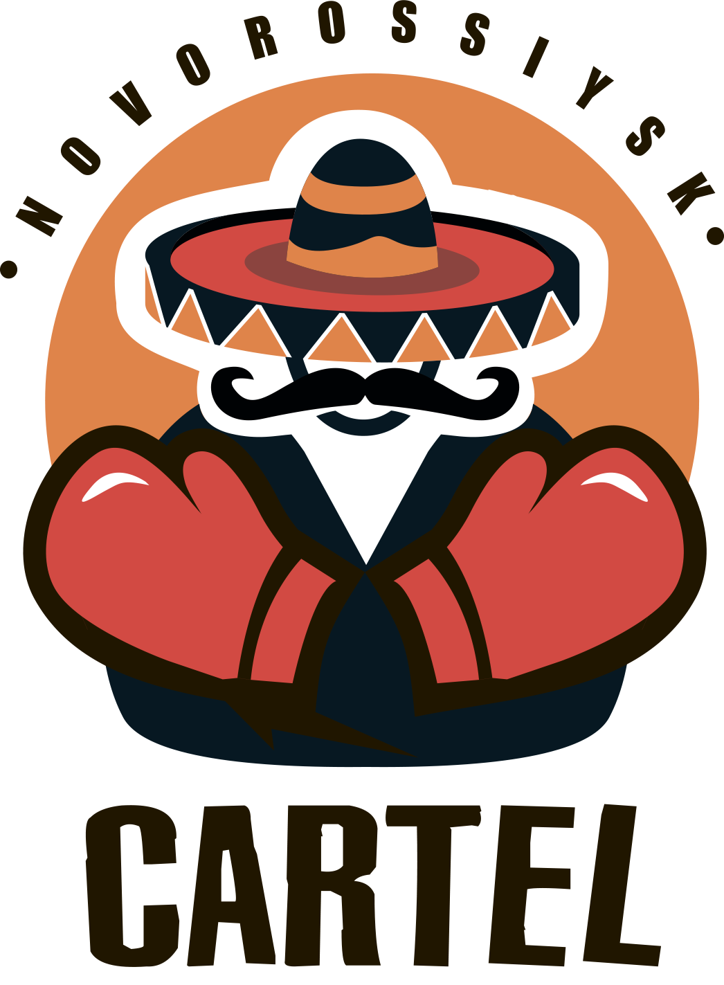 Логотип школы бокса Cartel