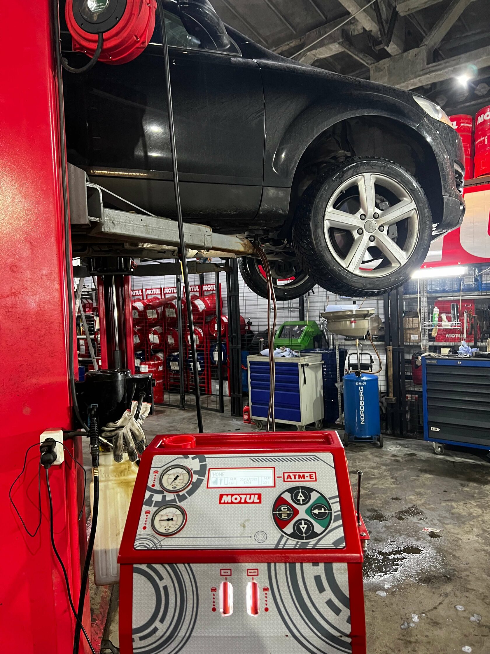 Состояние старого масла в АКПП Aisin