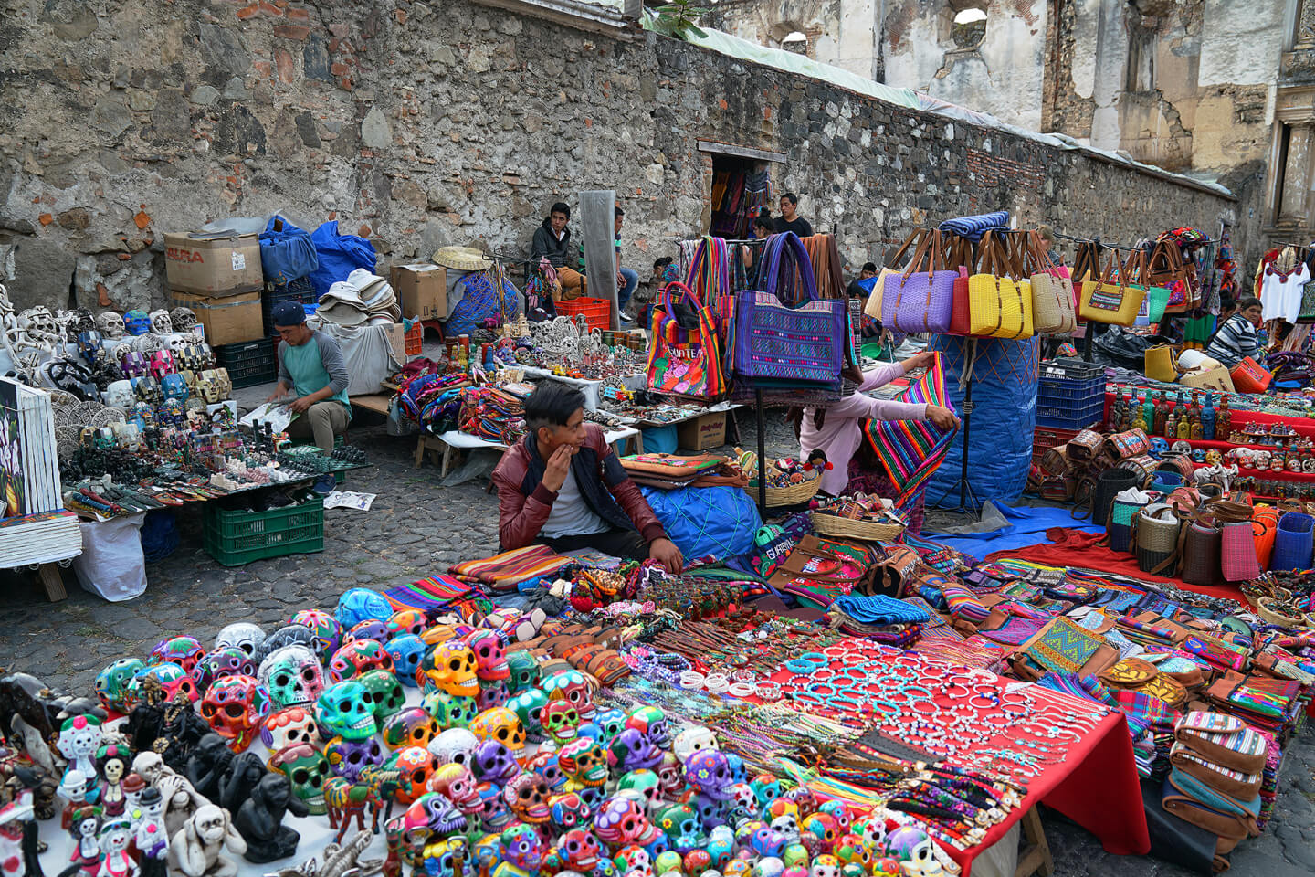 El Carmen Market, Antigua, Sacatepéquez Department. 2018.