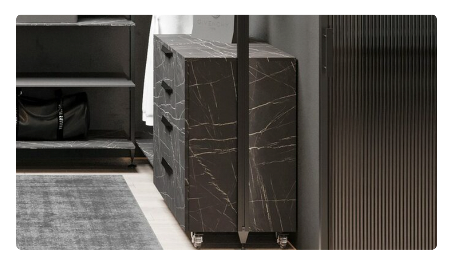 Напольный комод гардеробной системы MODENA