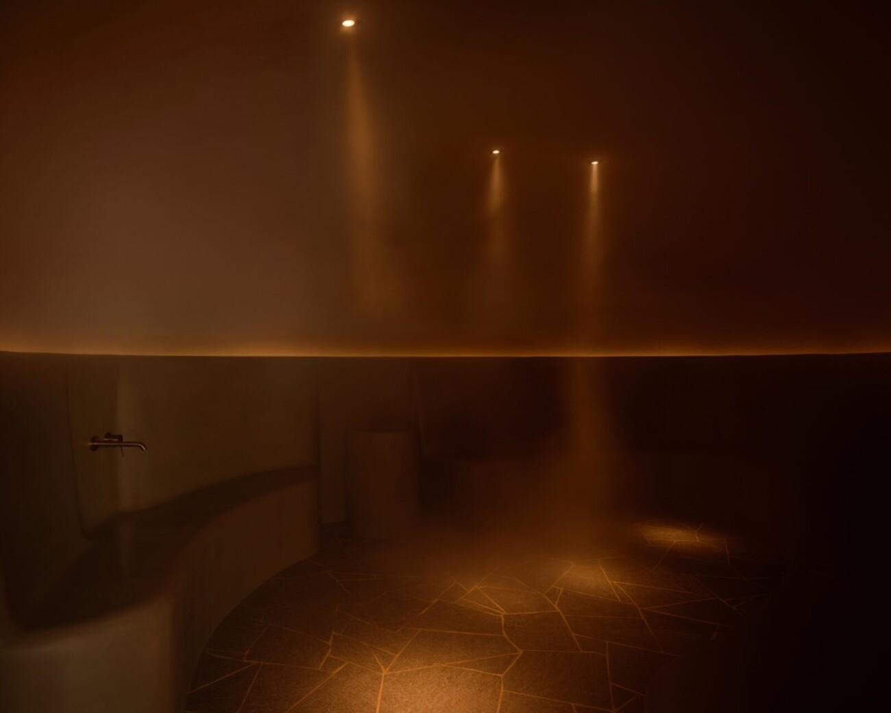Nowhere Baths: спокойный свет для банного комплекса — фото 5