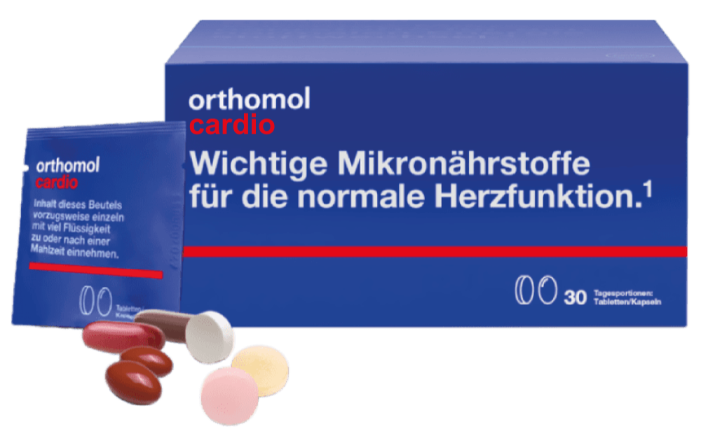 Витамины кардио. Ортомол кардио. Ортомол кардио в капсулах и таблетках без порошка.
