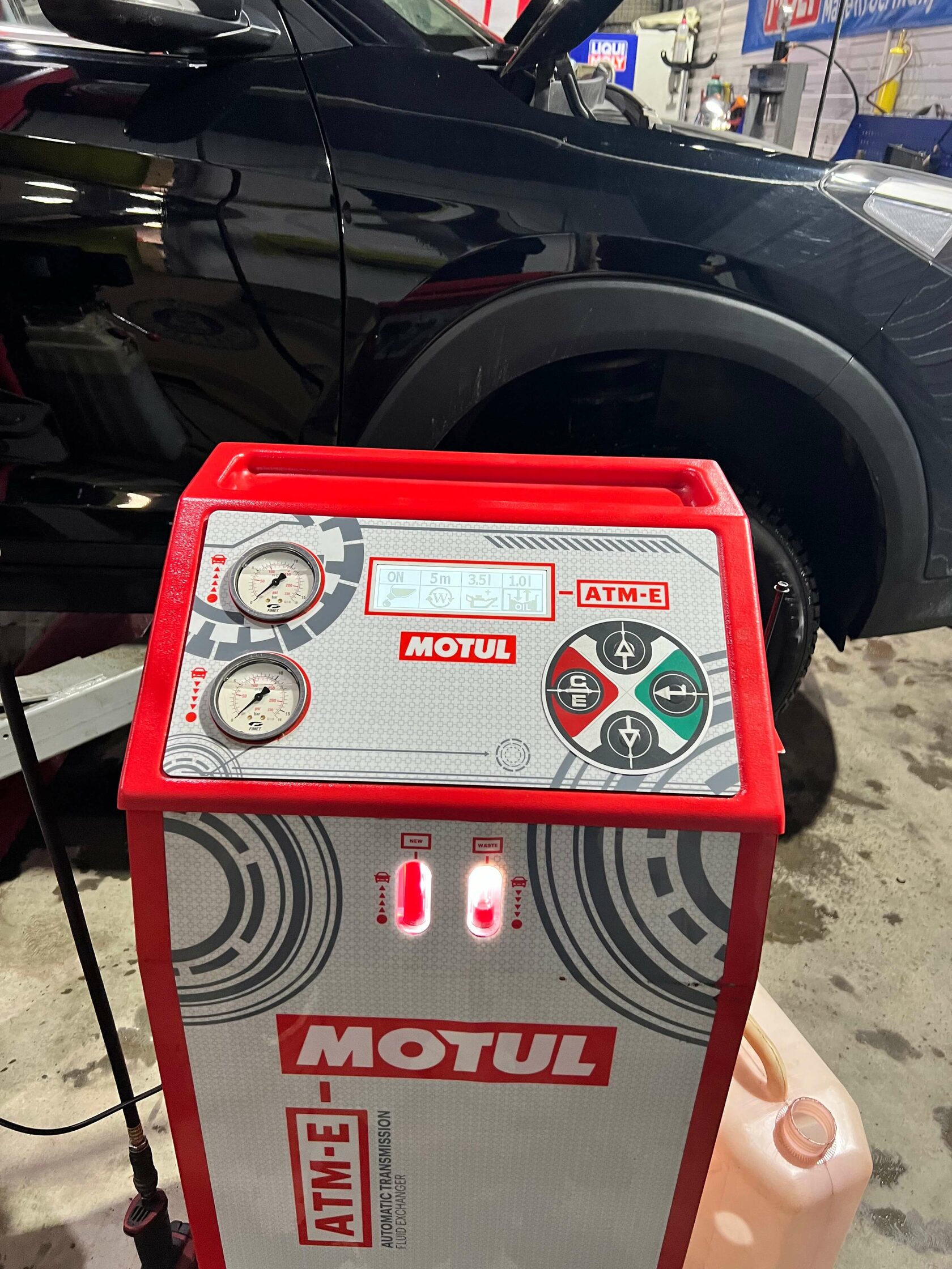 Процесс аппаратного замещения масла