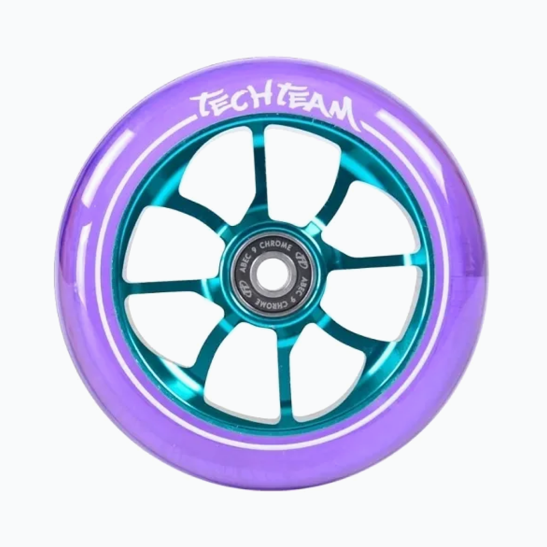 Team колеса. Колесо Tech Team x-treme 110. Колеса теч тим 110 мм. Колесо для самоката Tech Team po 110 (бирюзовый / фиолетовый). Колесо для самоката teh tem 110 мм.