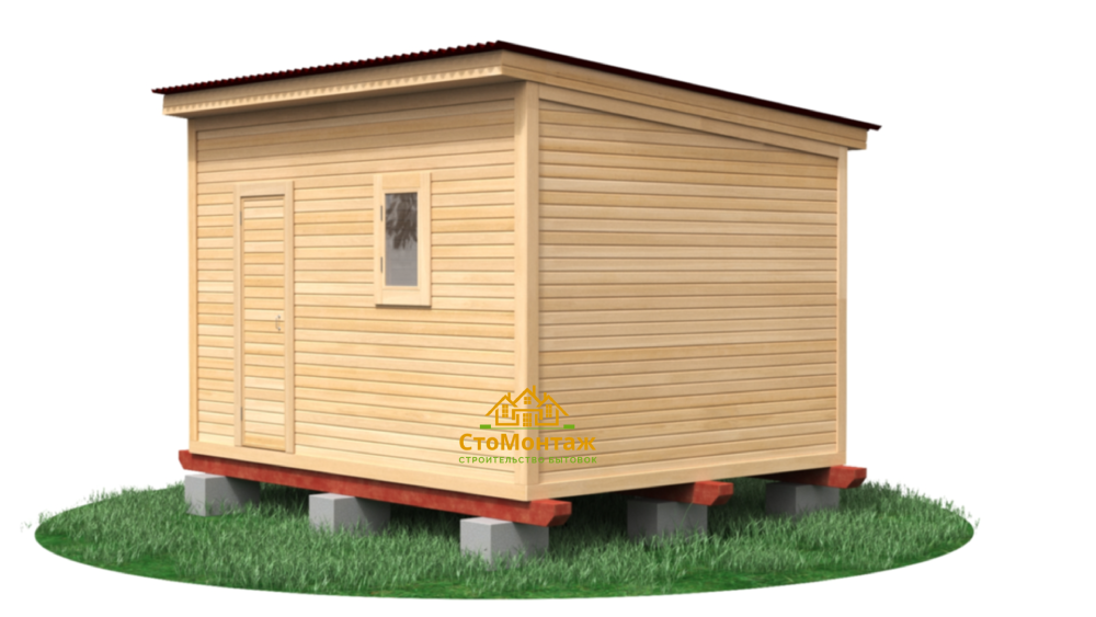 Хозблок 4х3м