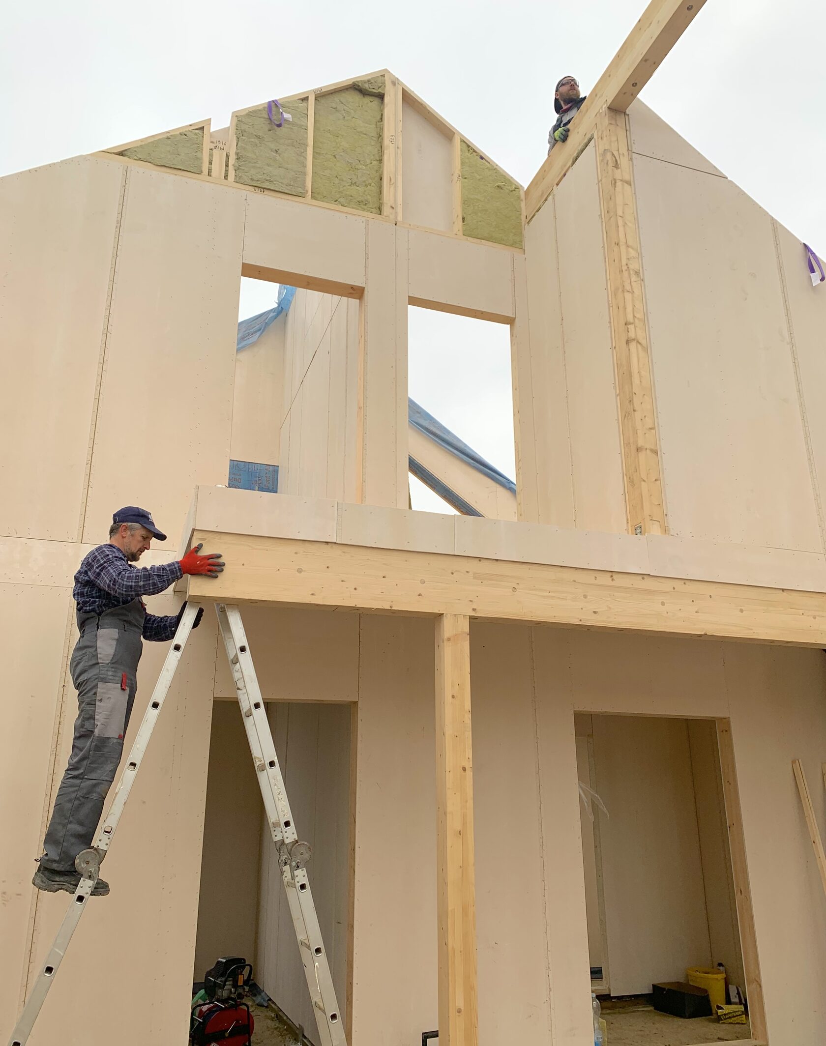 Сборка панелей