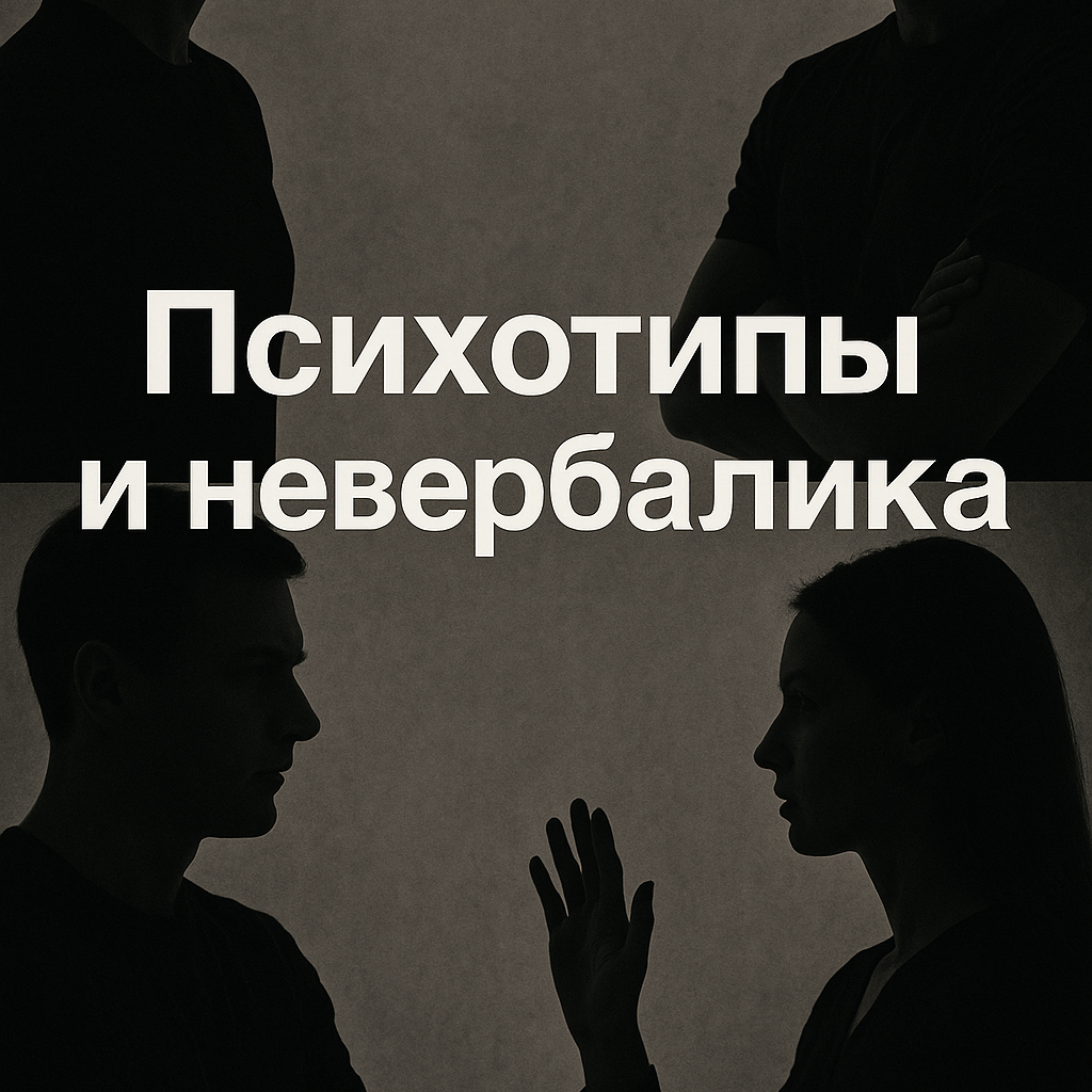 Психотипы и невербалика. Профайлинг