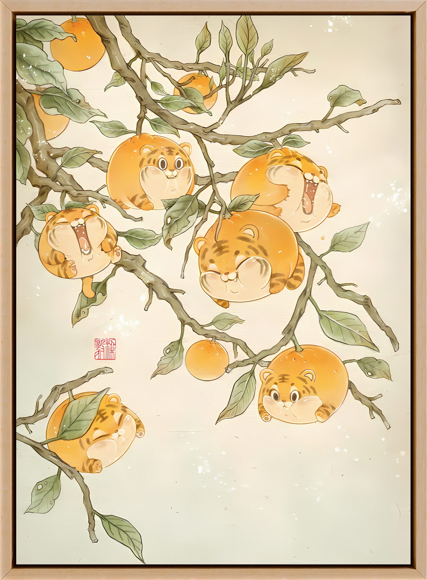 Funny asian wall art